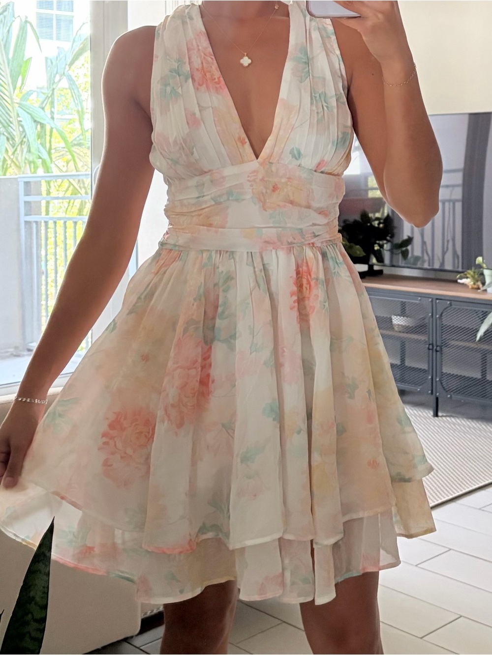 Abercrombie & Fitch Pastel Dress